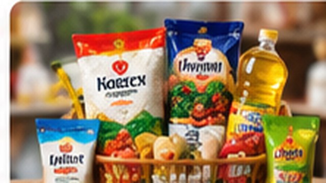 Everyday groceries and packaged essentials