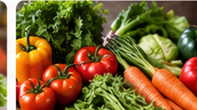 Fresh green vegetables
