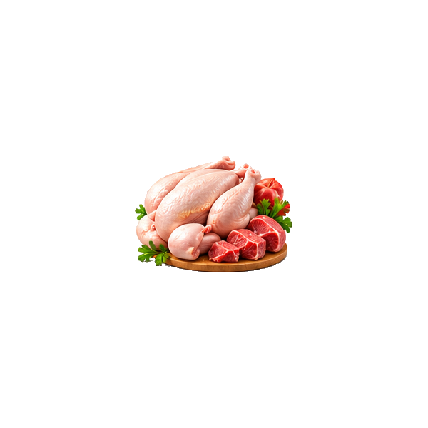 Chicken and meat
